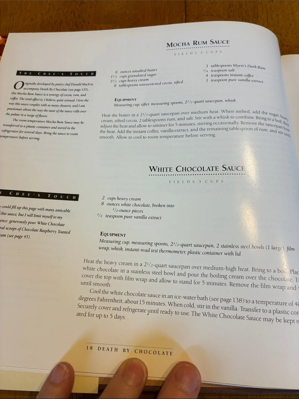 Death by Chocolate Cookbook by - vintage cookbook